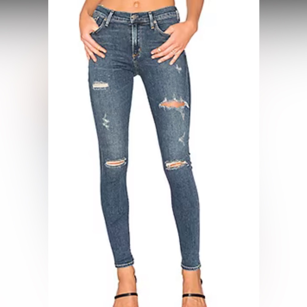 NWT agolde Sophie hi rise skinny jean size 28